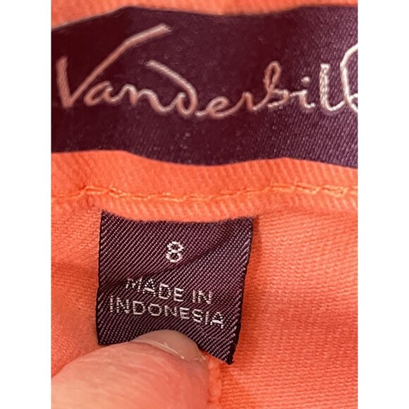 Gloria Vanderbilt Women's Pants Size 8,‎ Coral - Picture 6 of 9